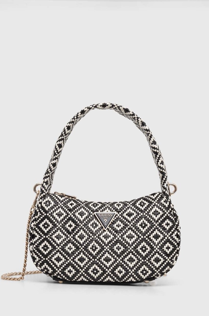 Τσάντα Guess RIANEE συνθετικό μαύρο HWWR92.28020