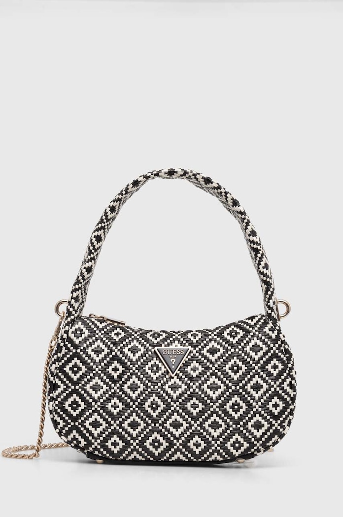 Τσάντα Guess RIANEE συνθετικό μαύρο HWWR92.28020