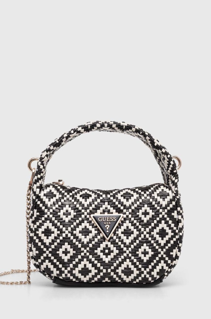 Kabelka Guess RIANEE vzorovaný černá HWWR92.28730