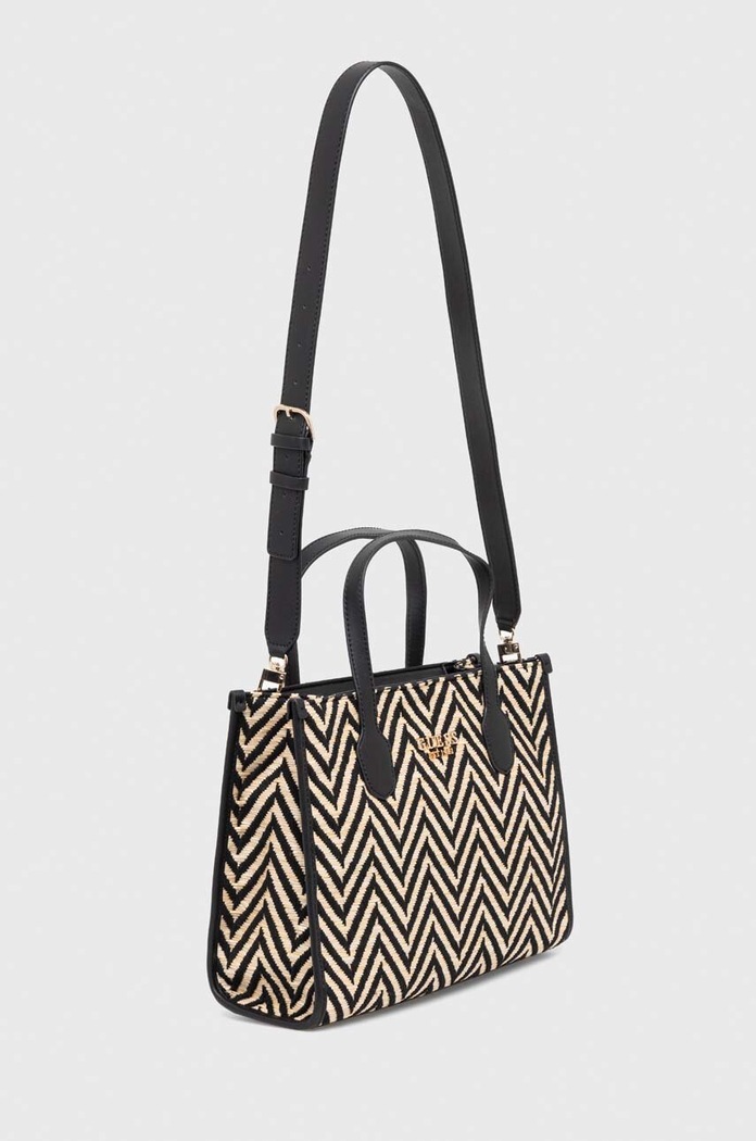 Guess torebka SILVANA HWCV86.65220 czarny SS25