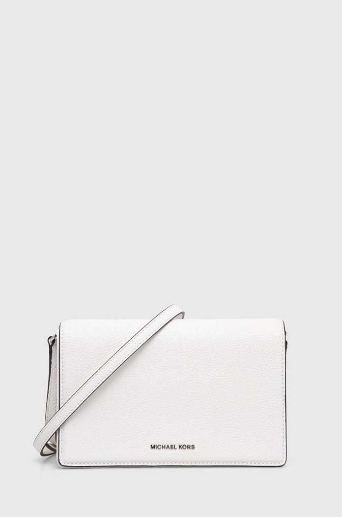 MICHAEL Michael Kors bőr táska nappa bőr fehér 32S4SJ6C6L