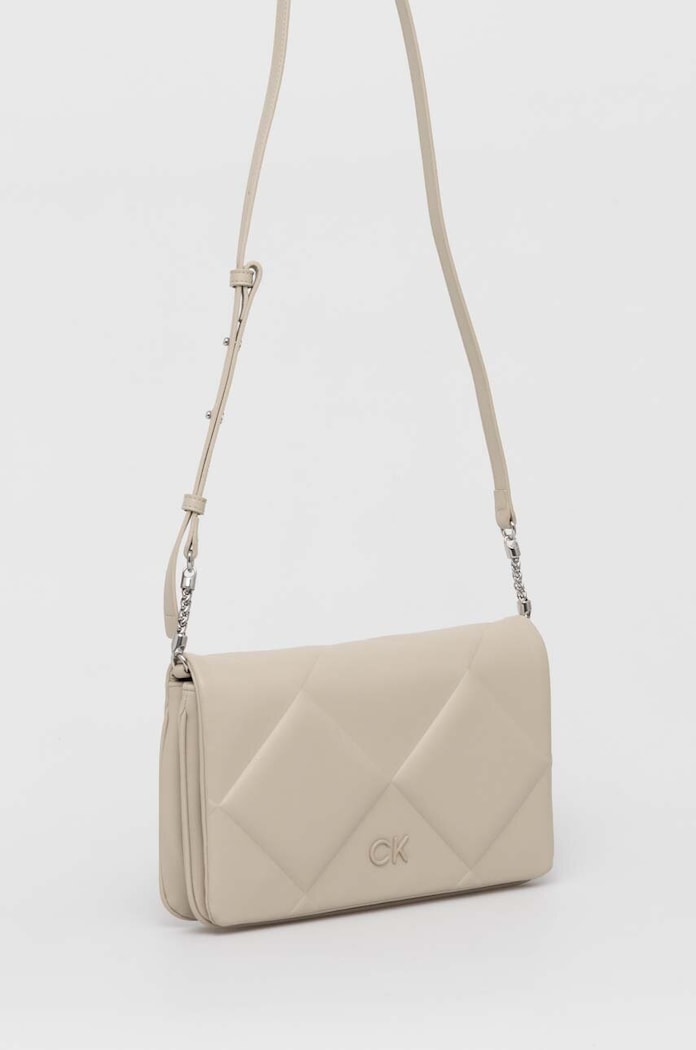 Calvin Klein torebka K60K611759 beżowy SS24