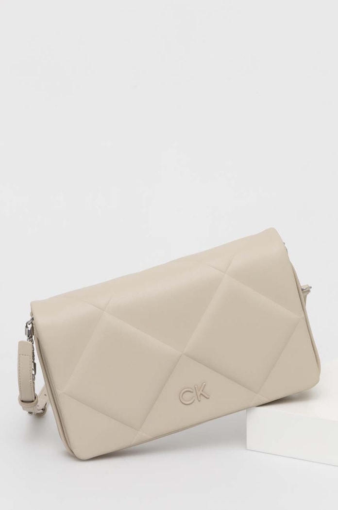 Calvin Klein torebka K60K611759 beżowy