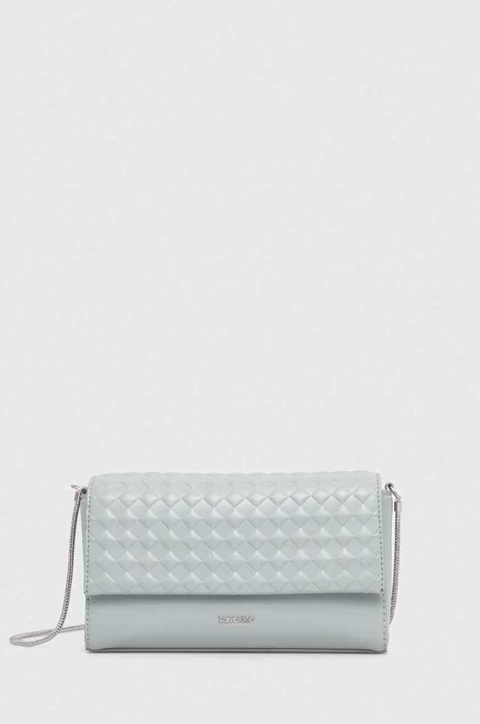 Calvin Klein torebka nie mieści A4 szary K60K611990