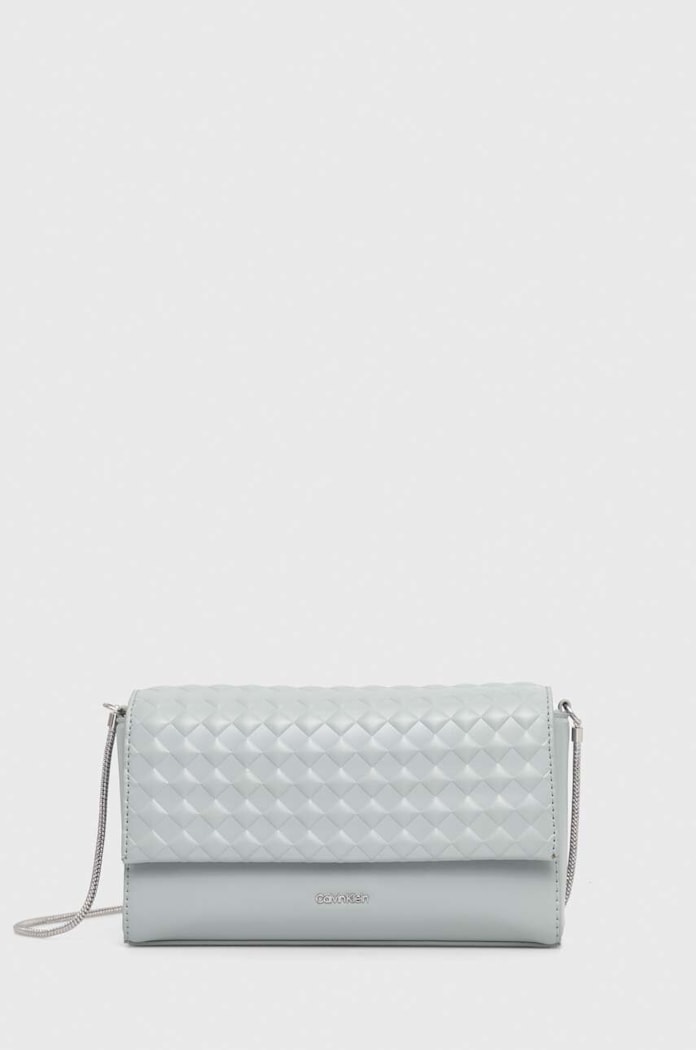 Calvin Klein torebka nie mieści A4 szary K60K611990