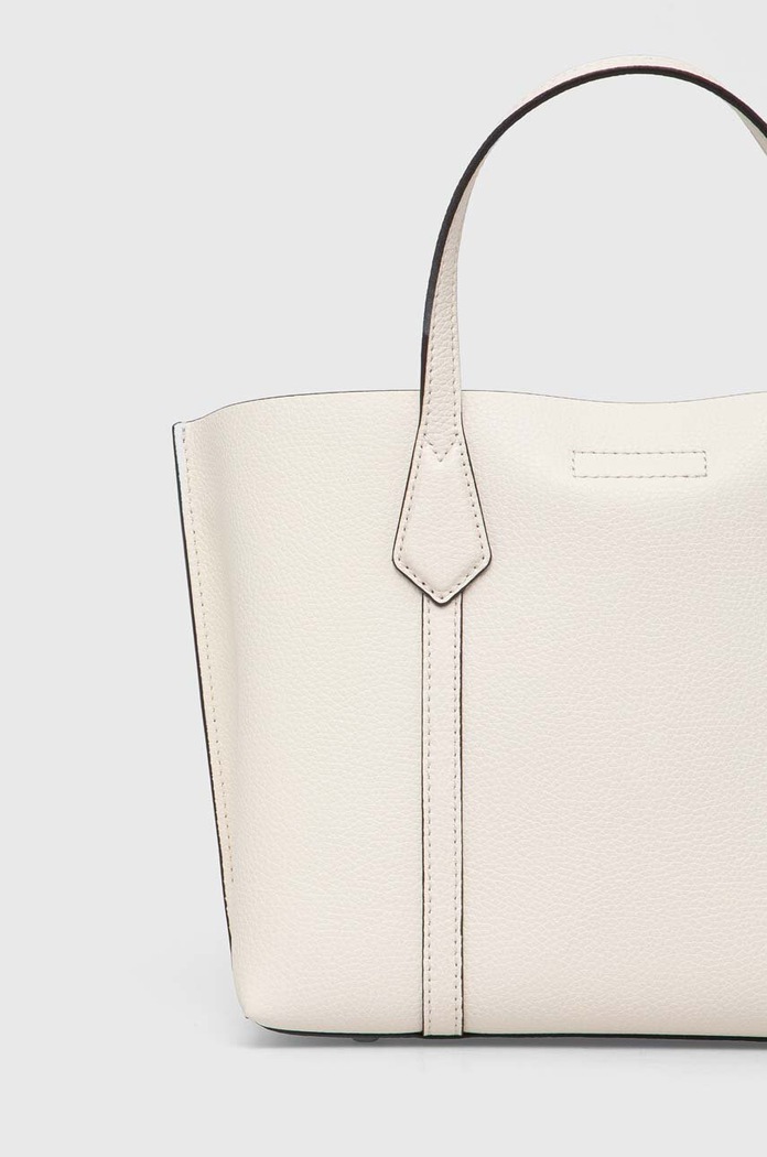Akcesoria Tory Burch torebka skórzana Perry Triple-Compartment 81928.104 biały