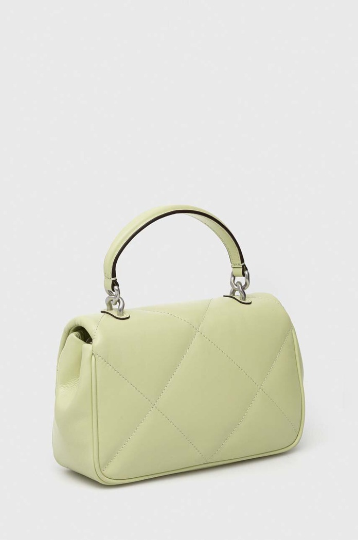 Аксесоари Кожена чанта Tory Burch Kira Diamond Quilt 154719.300 зелен