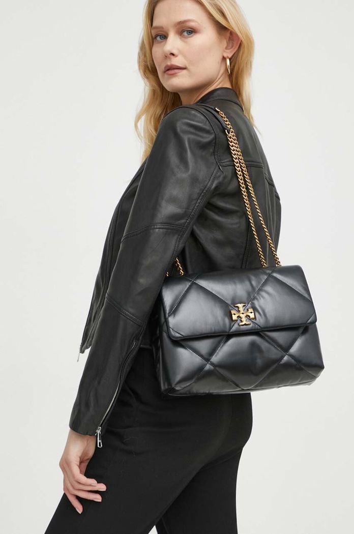 Kožna torba Tory Burch Kira Diamond Quilt 154704.001