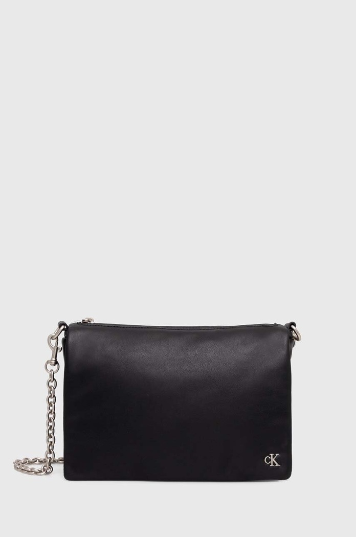 Kabelka Calvin Klein Jeans nevejde se A4 černá K60K611948