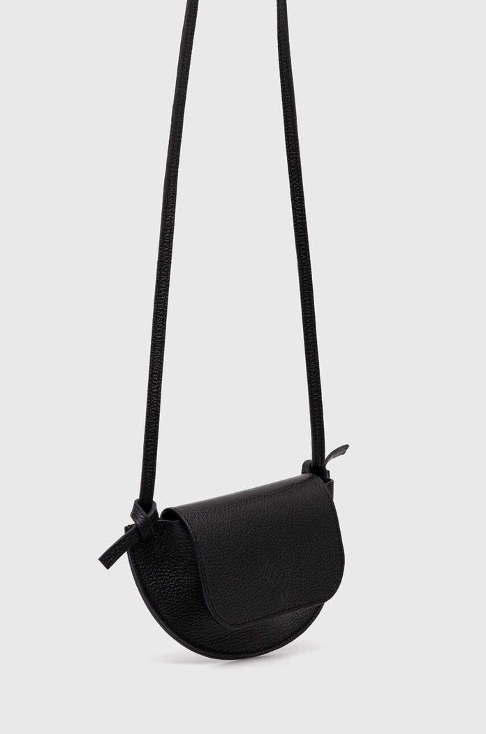 MMC STUDIO torebka skórzana SATURNSMALL.BAG czarny SS24