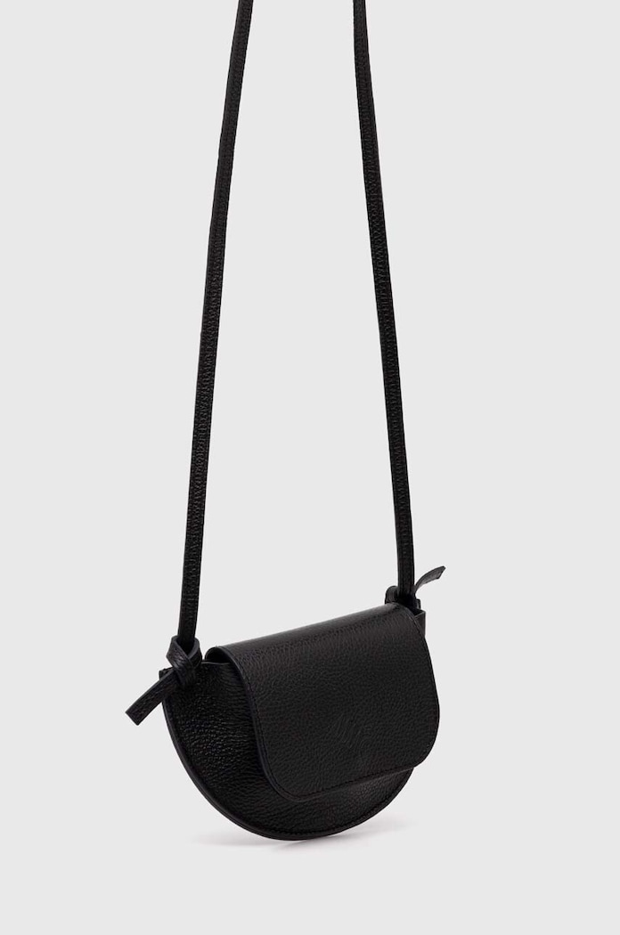 MMC STUDIO torebka skórzana SATURNSMALL.BAG czarny SS24