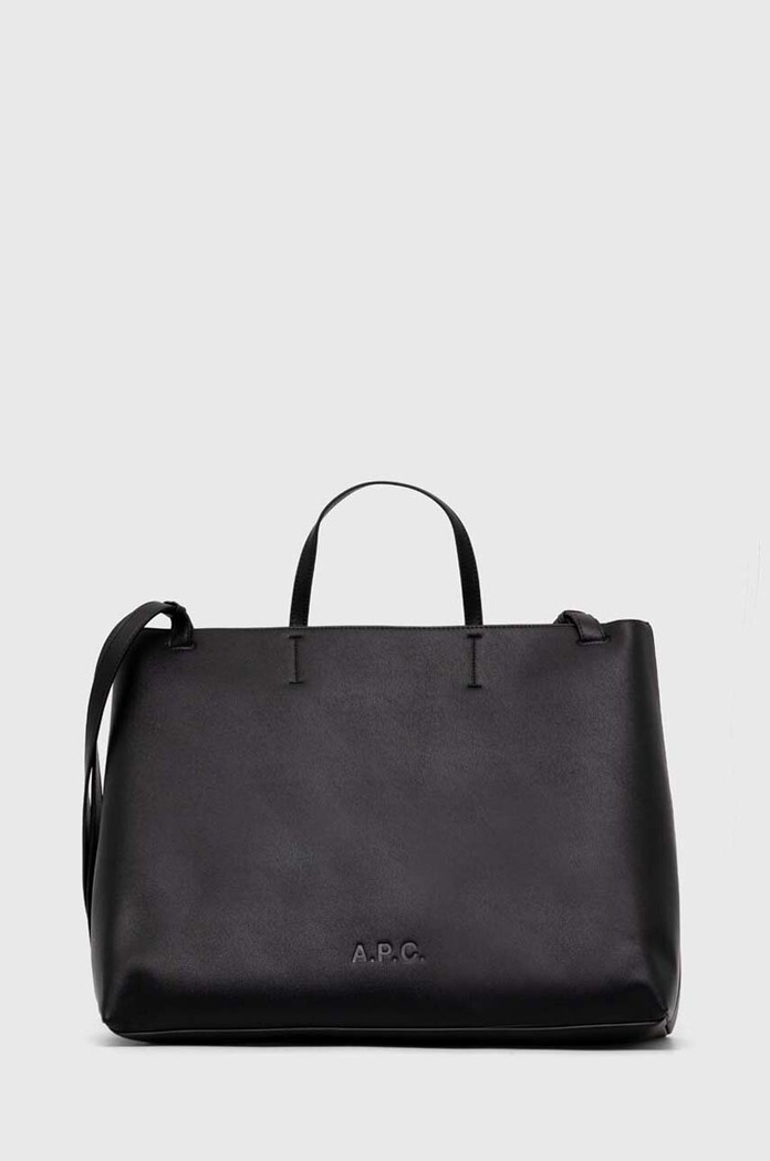 A.P.C. handbag Cabas Market non-detachable strap black PUABL.F61830.LZZ