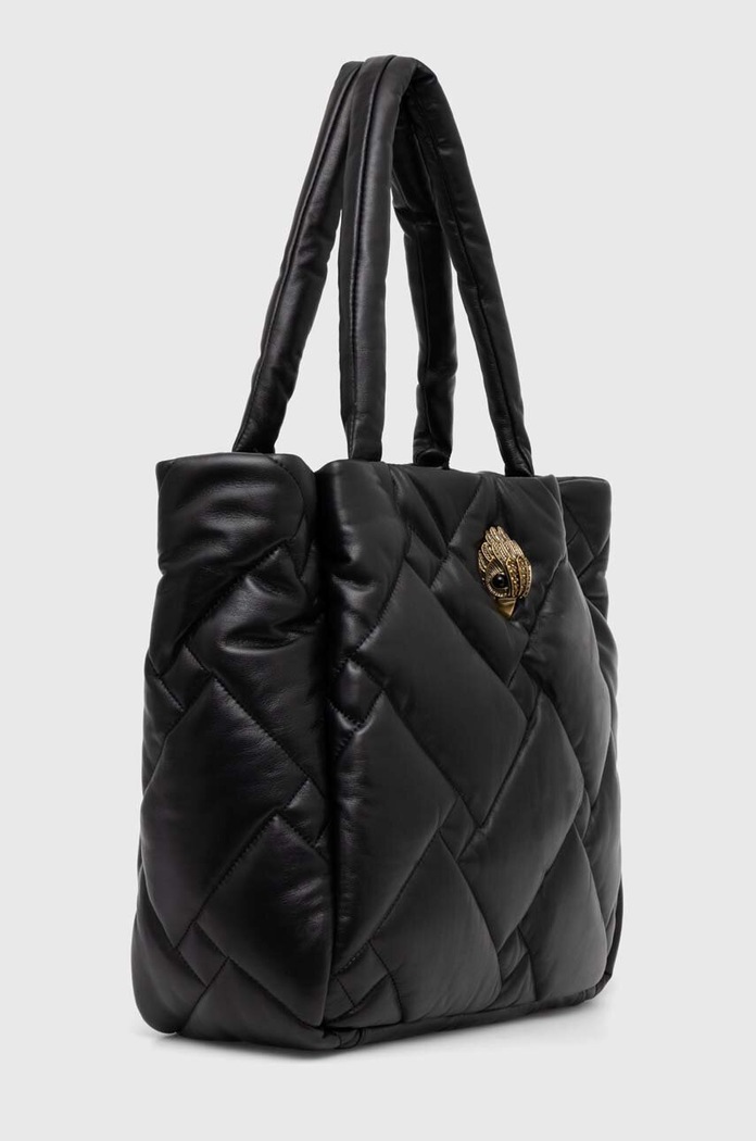 Kožená kabelka Kurt Geiger London 2043200109 čierna SS24