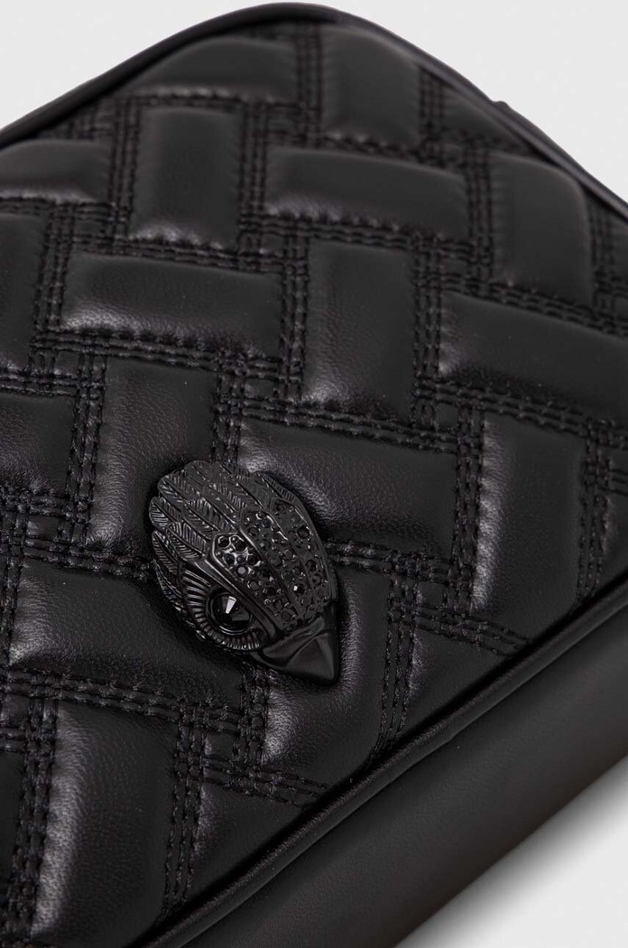 Kožená kabelka Kurt Geiger London čierna 2042500109
