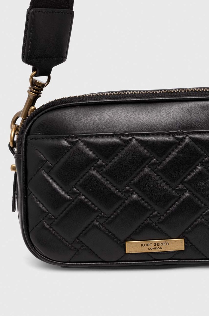 Doplnky Kožená kabelka Kurt Geiger London 2041700109 čierna