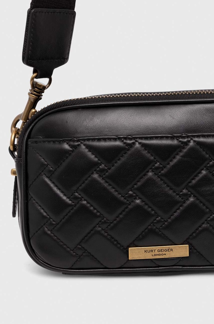 Doplnky Kožená kabelka Kurt Geiger London 2041700109 čierna