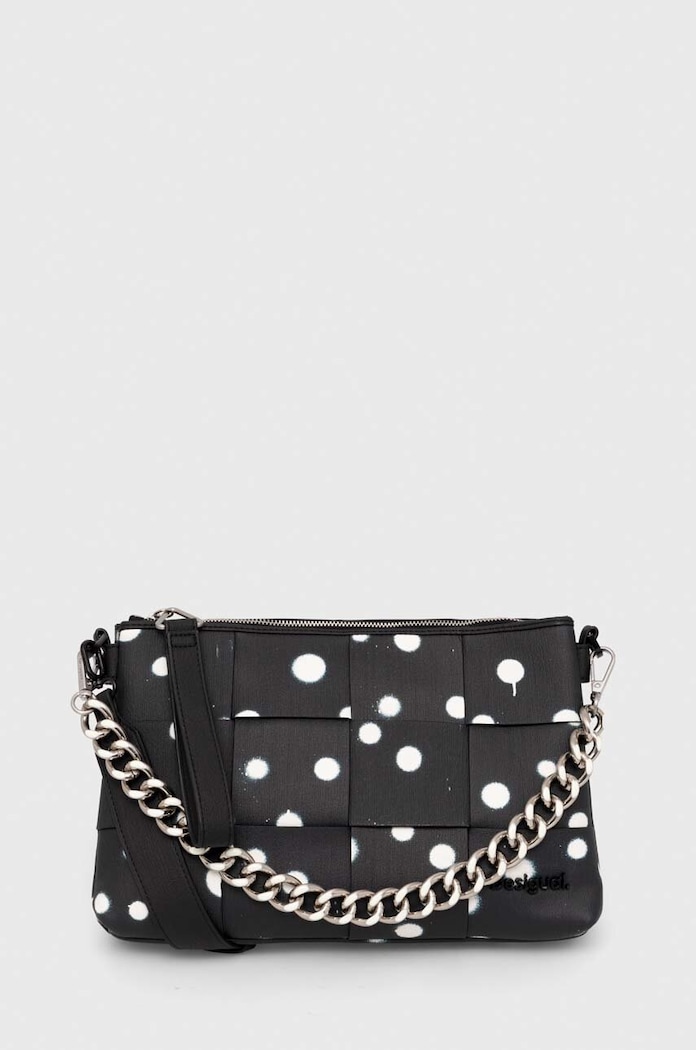 Torba Desigual remen se skida crna 24SAXP10