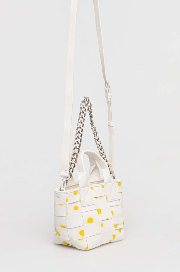 Torba Desigual NEW SPLATTER VALDIV 24SAXP82 zlatna SS24