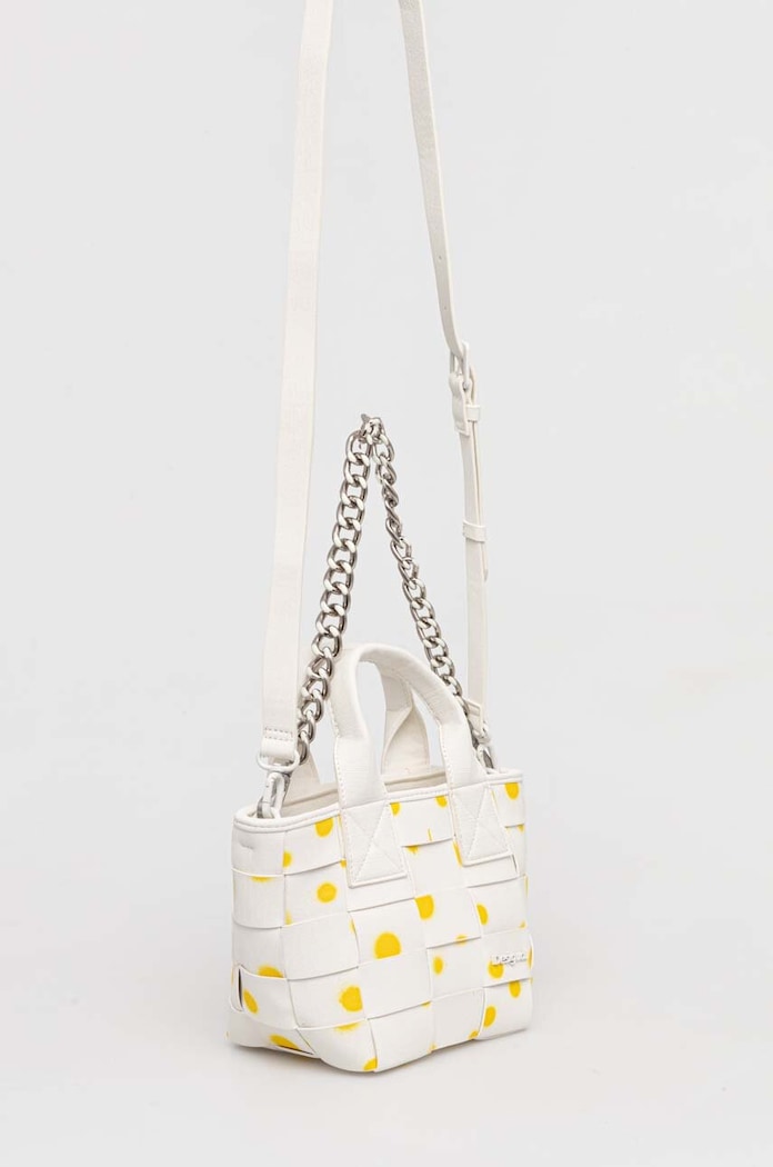 Torba Desigual NEW SPLATTER VALDIV 24SAXP82 zlatna SS24