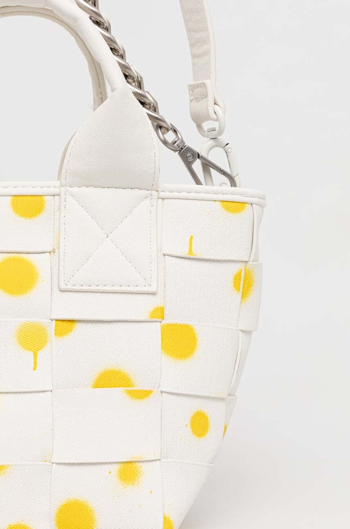 Torba Desigual NEW SPLATTER VALDIV zlatna 24SAXP82