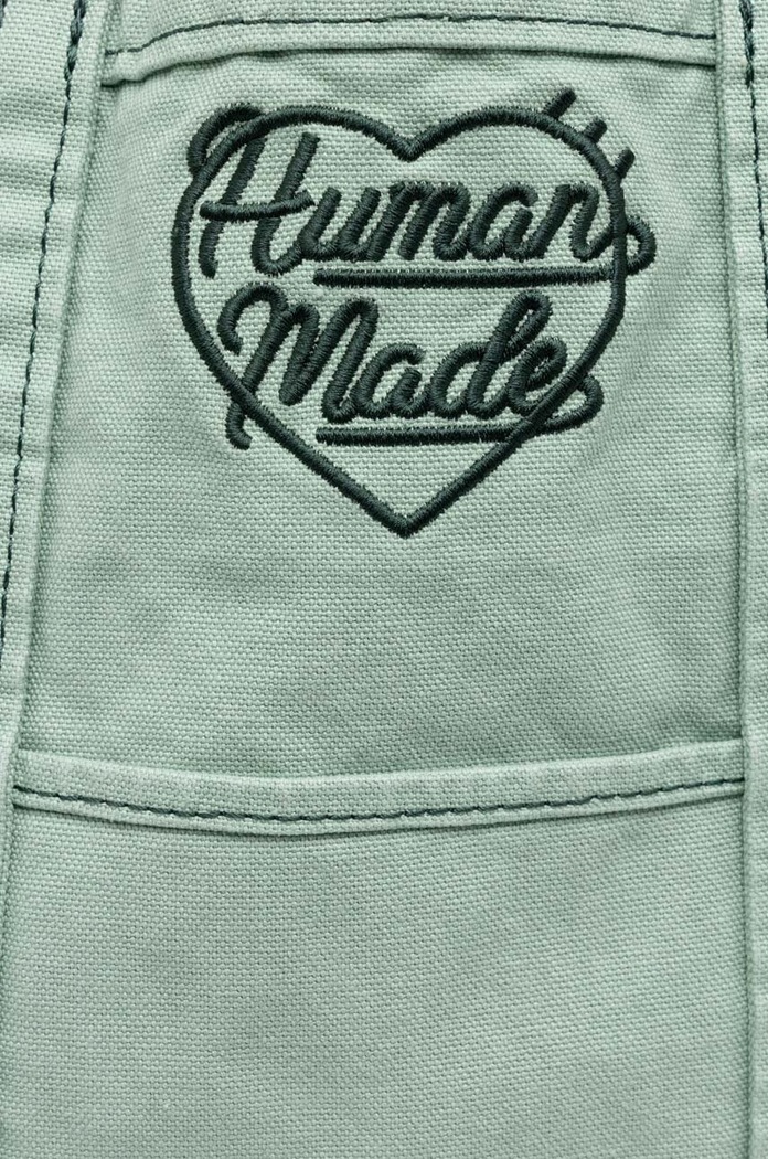Human Made handbag Garment Dyed Tote Bag green HM27GD037