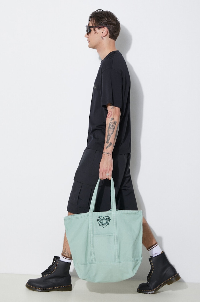 Human Made handbag Garment Dyed Tote Bag HM27GD037