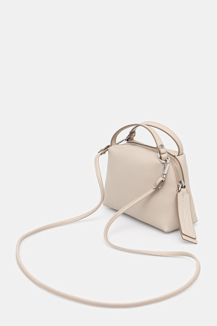Akcesoria Gianni Chiarini torebka crossbody damska skórzana Alifa BS.8145/COMM.GRN beżowy