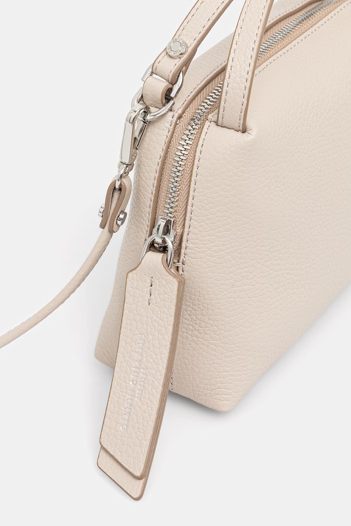 Gianni Chiarini torebka crossbody damska skórzana Alifa beżowy BS.8145/COMM.GRN