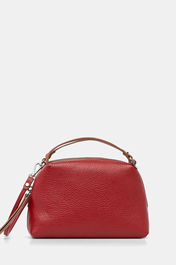 Gianni Chiarini geantă crossbody pentru femei din piele Alifa uni rosu BS.8145/COMM.GRN