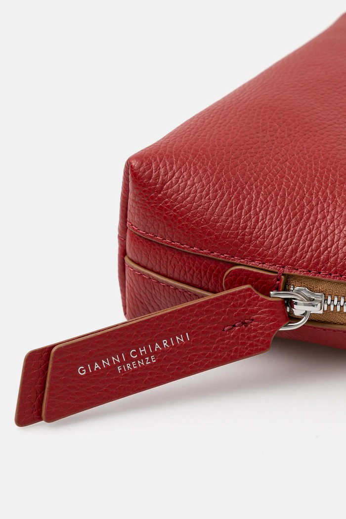 Gianni Chiarini geantă crossbody pentru femei din piele Alifa rosu BS.8145/COMM.GRN