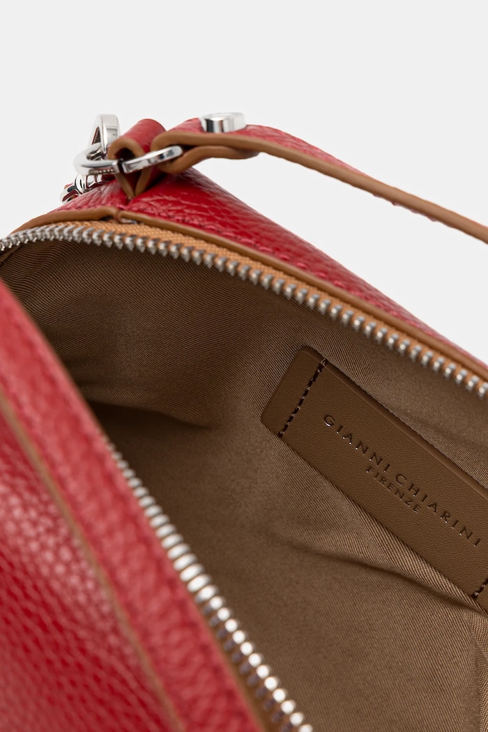 Gianni Chiarini geantă crossbody pentru femei din piele Alifa BS.8145/COMM.GRN rosu