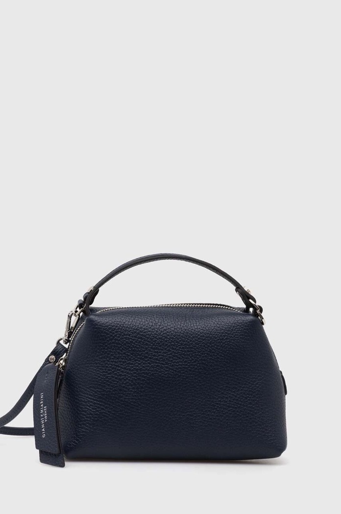 Gianni Chiarini torebka skórzana Alifa skóra licowa granatowy BS.8145/COMM.GRN
