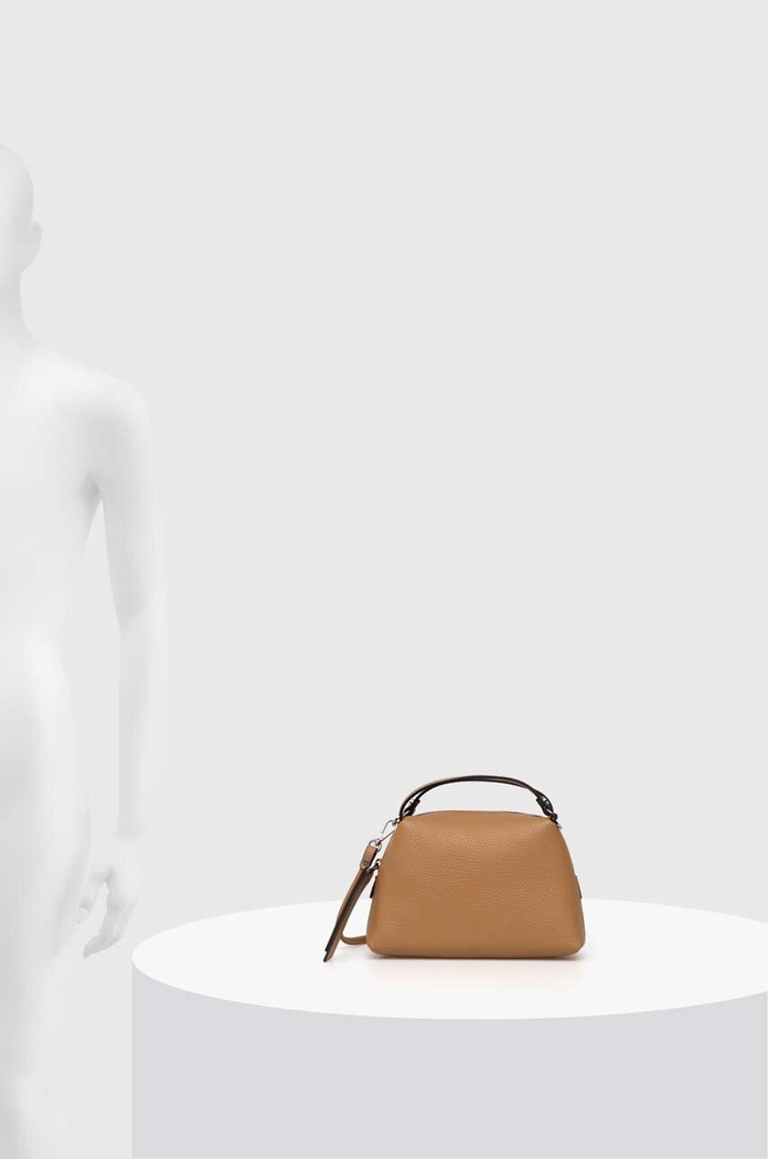 Kožená kabelka Gianni Chiarini BS.8145/COMM.GRN