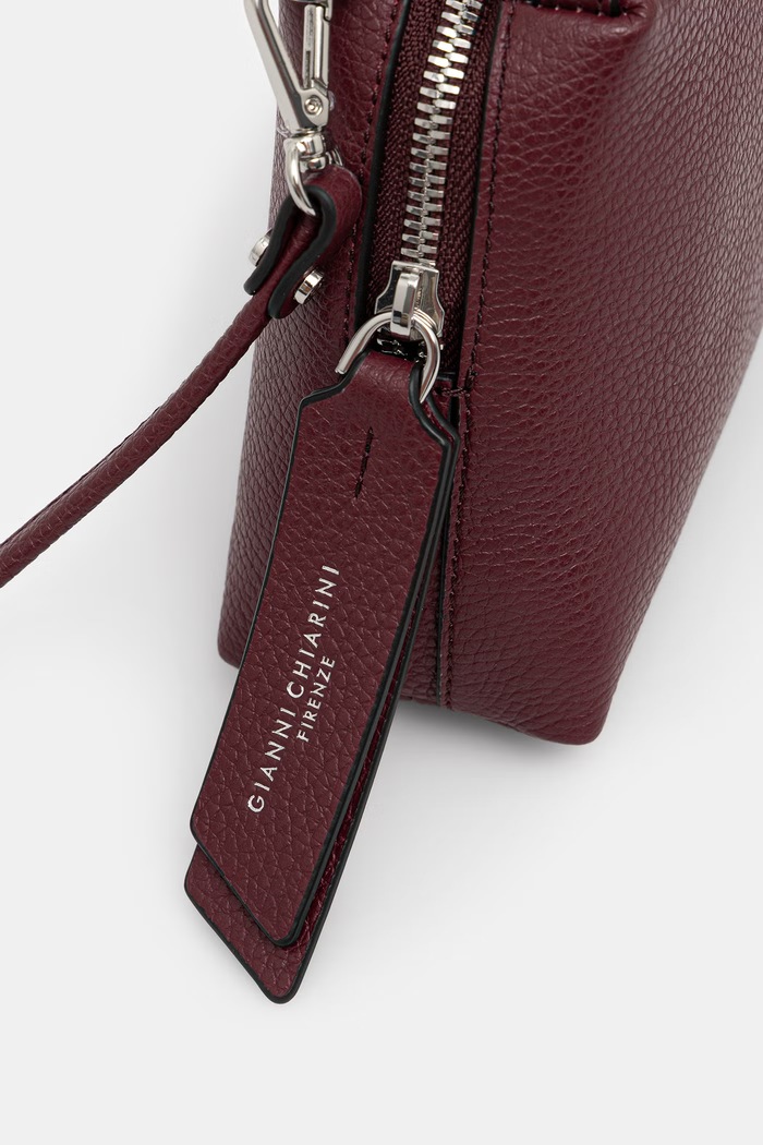 Gianni Chiarini сумка крос-боді жіноча шкіряна Alifa бордо BS.8145/COMM.GRN