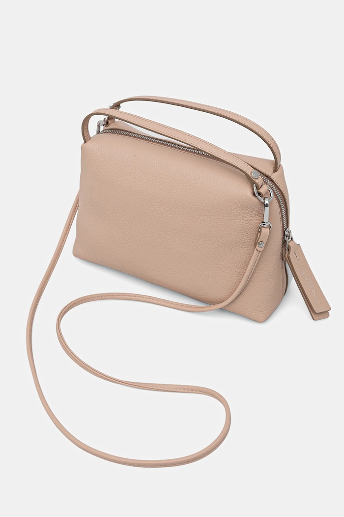 Accesorii Gianni Chiarini geantă crossbody pentru femei din piele BS.8148/COMM.GRN bej
