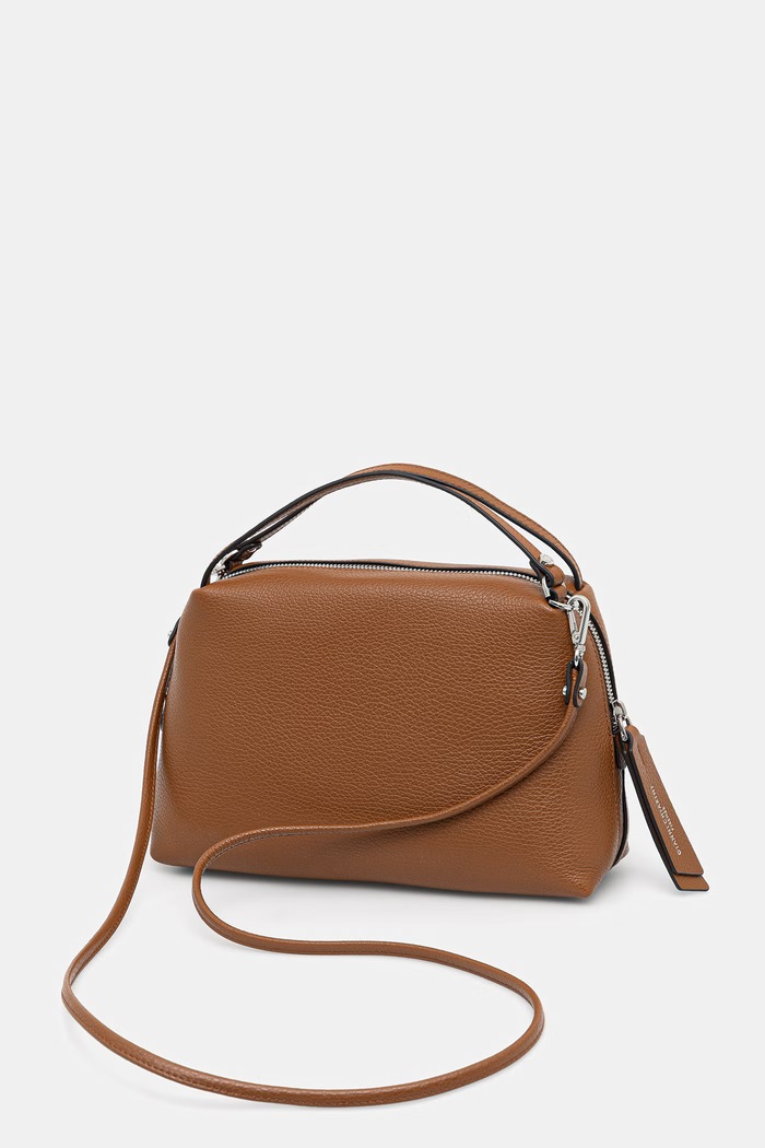 Akcesoria Gianni Chiarini torebka crossbody damska skórzana BS.8148/COMM.GRN brązowy