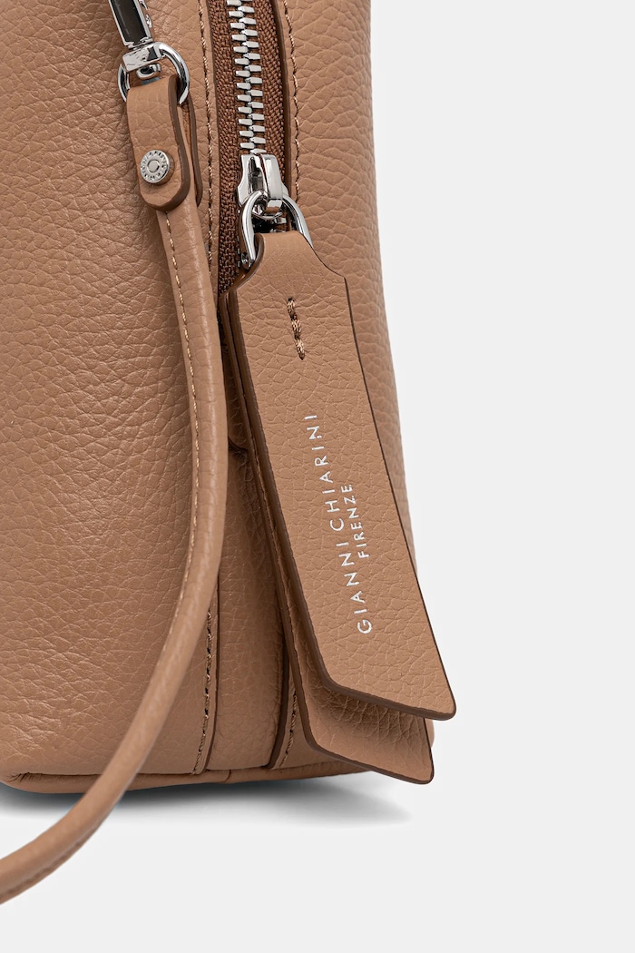 Gianni Chiarini keresztpántos táska női bőr barna BS.8148/COMM.GRN