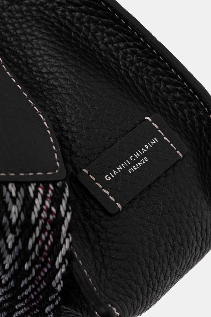 Кожена чанта Gianni Chiarini черен BS.10566.RNGDBL
