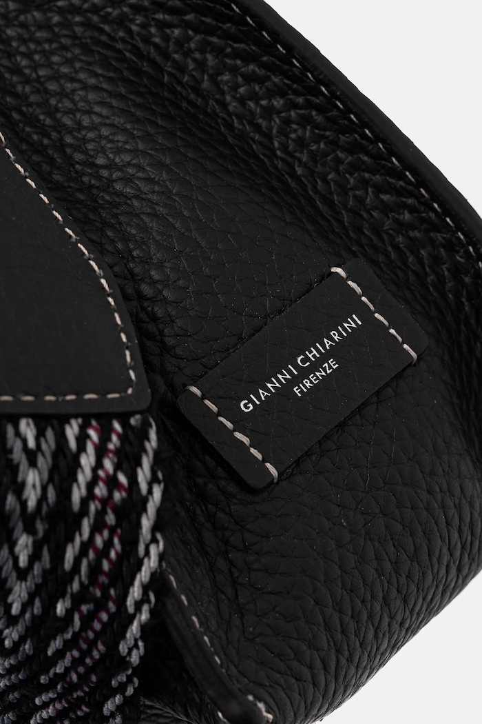Кожена чанта Gianni Chiarini черен BS.10566.RNGDBL
