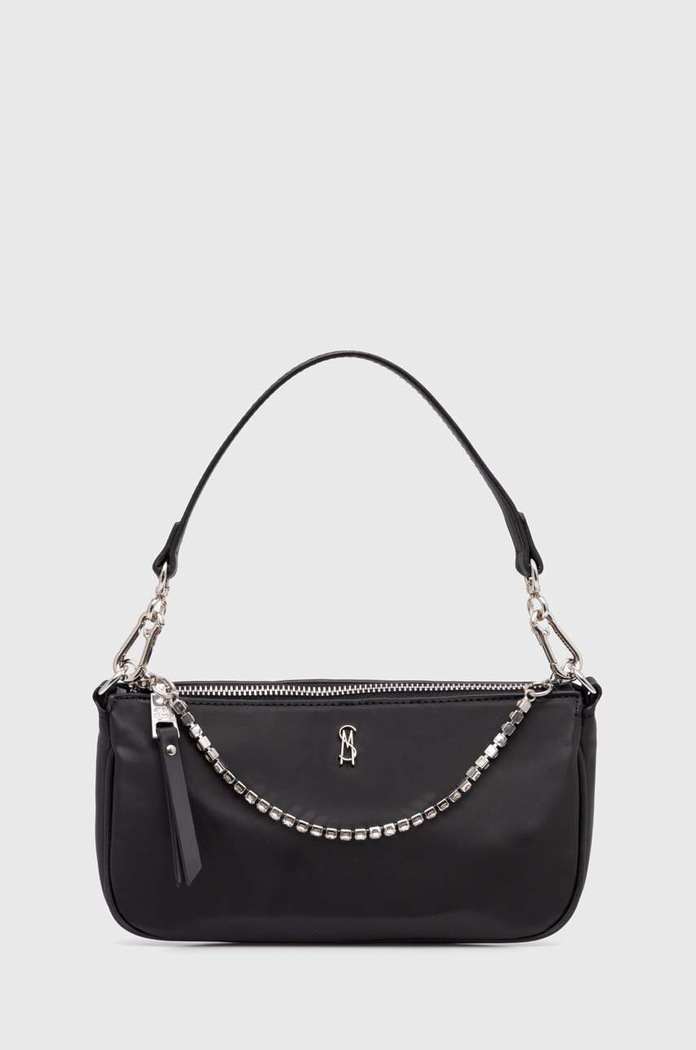 Kabelka Steve Madden Bfleur hladký černá SM13001458
