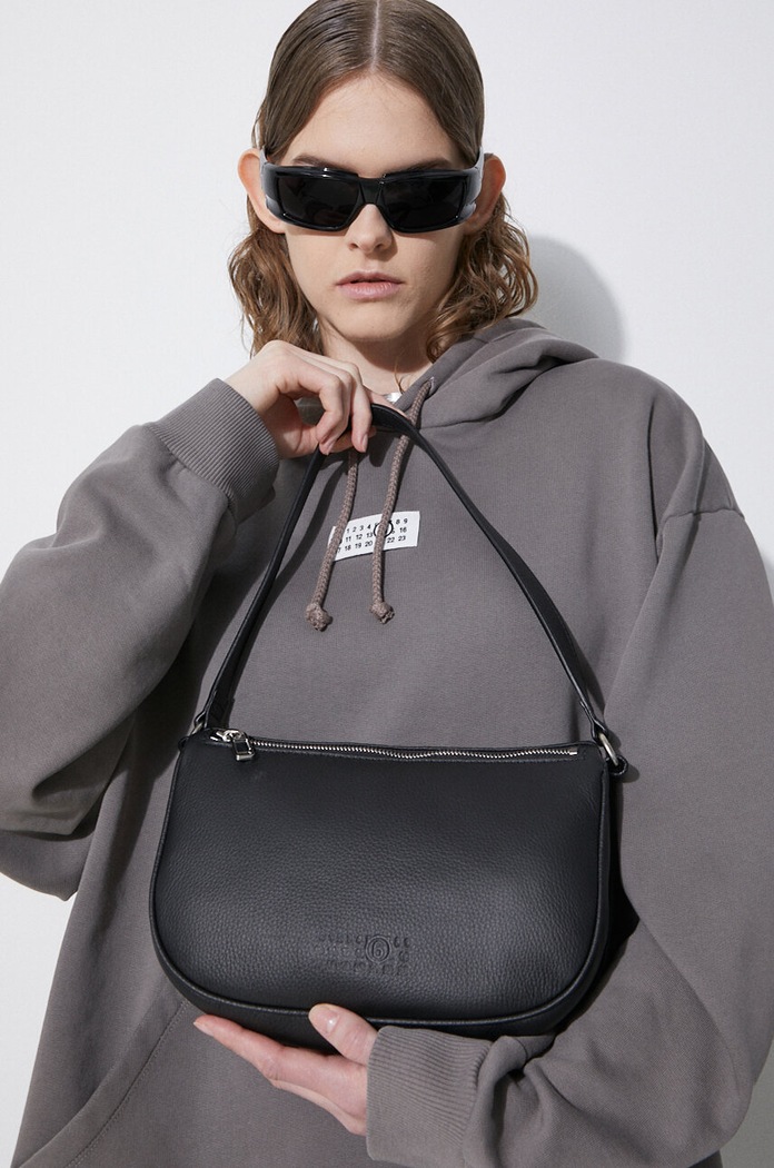 Kožená kabelka MM6 Maison Margiela SB5ZH0005