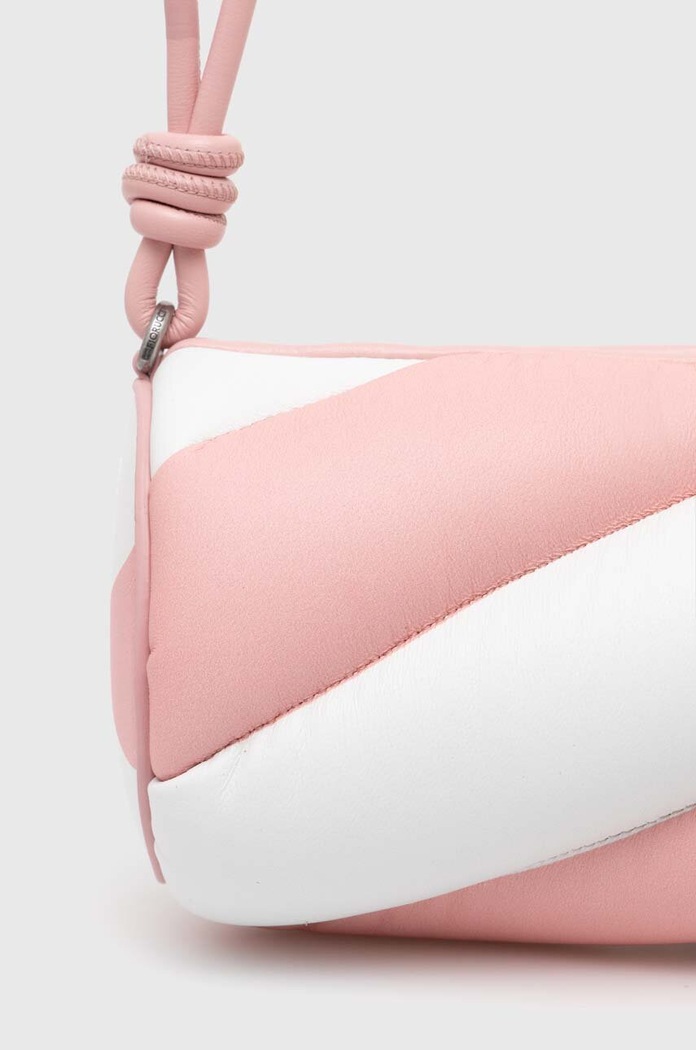 Doplňky Kožená kabelka Fiorucci Bicolor Leather Mella Bag U01FPABA001LE04PN02 růžová