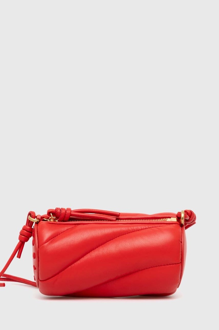 Kožená kabelka Fiorucci Mini Mella U01FPABA002LE04RD01 červená AA00