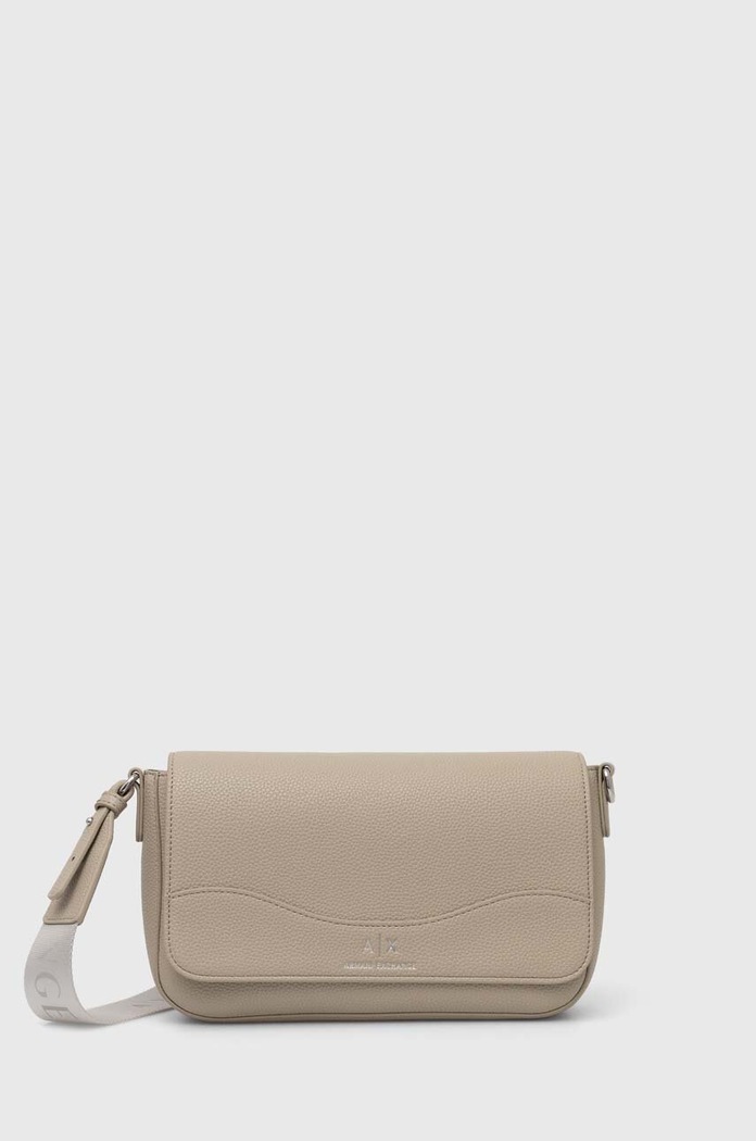 Armani Exchange torebka nie mieści A4 beżowy 942912.CC783