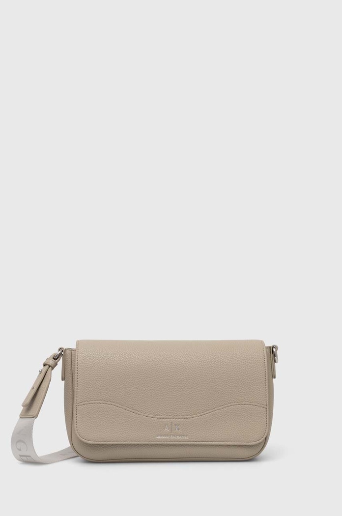 Armani Exchange torebka nie mieści A4 beżowy 942912.CC783
