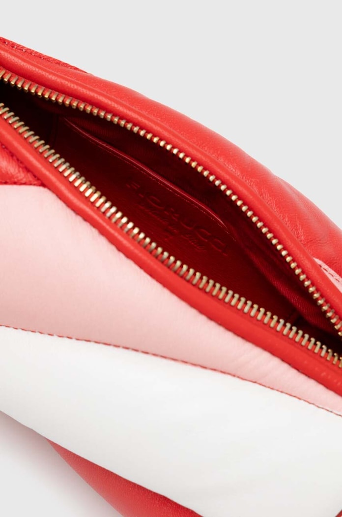 Fiorucci leather handbag Tricolor Leather Mini Mella Bag U01FPABA002LE04MU01 red