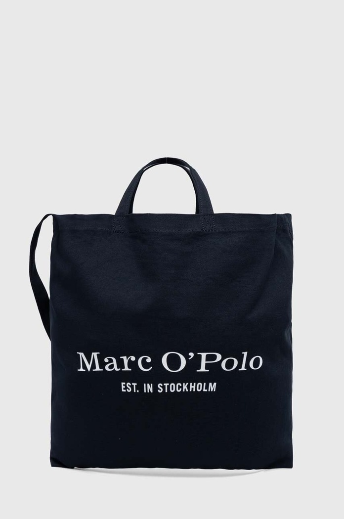 Marc O'Polo pamut táska textil sötétkék 5000006720