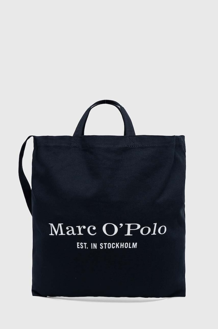 Marc O'Polo pamut táska textil sötétkék 5000006720