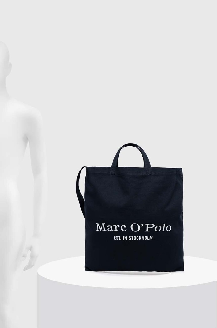 Marc O'Polo pamut táska 5000006720 sötétkék