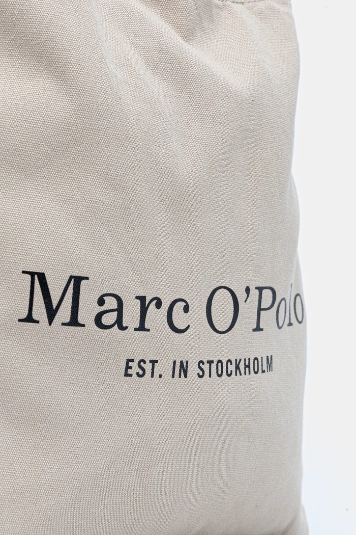 Bavlnená taška Marc O'Polo béžová 5000006720